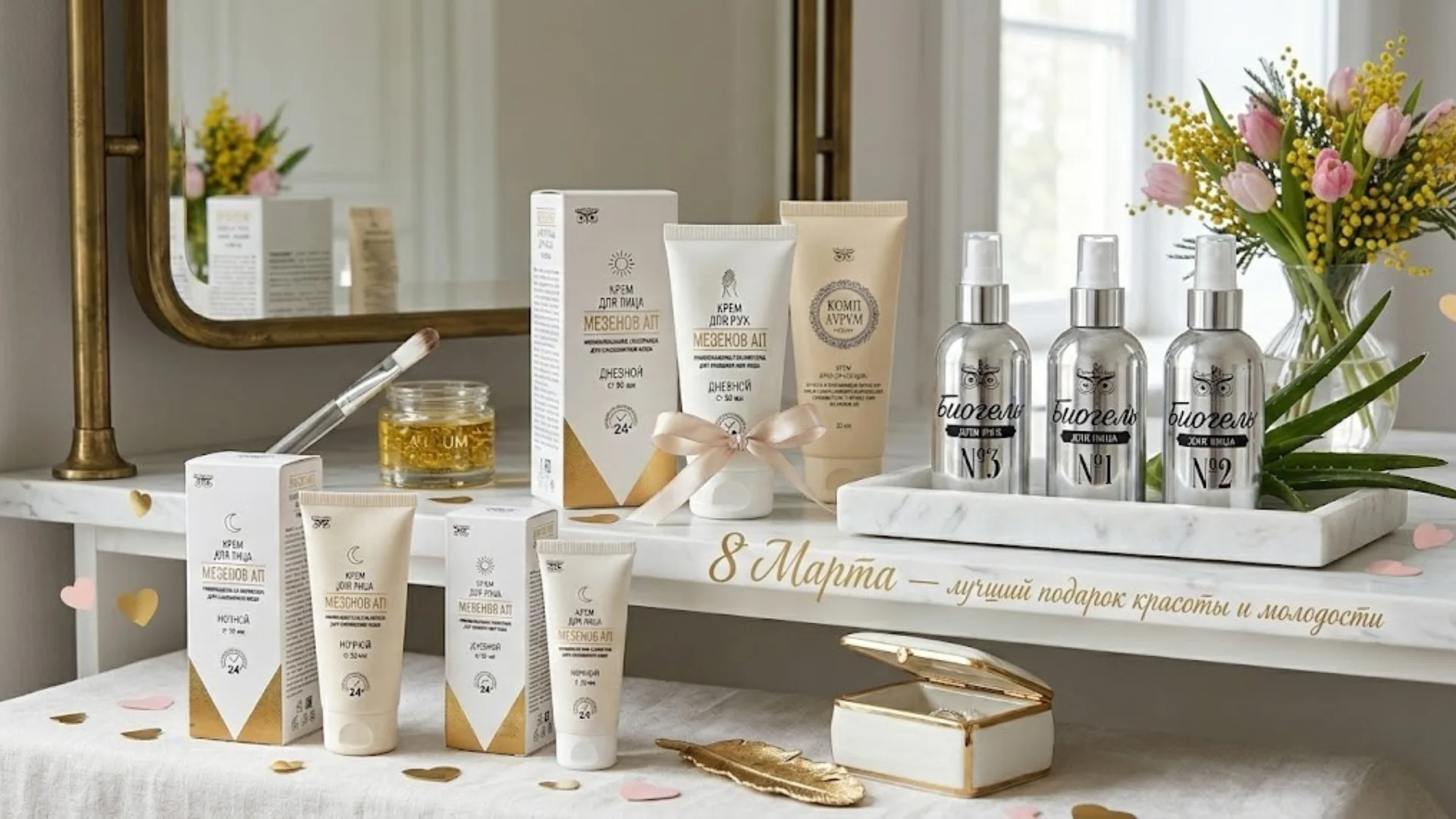 профессиональная косметика для лица и рук