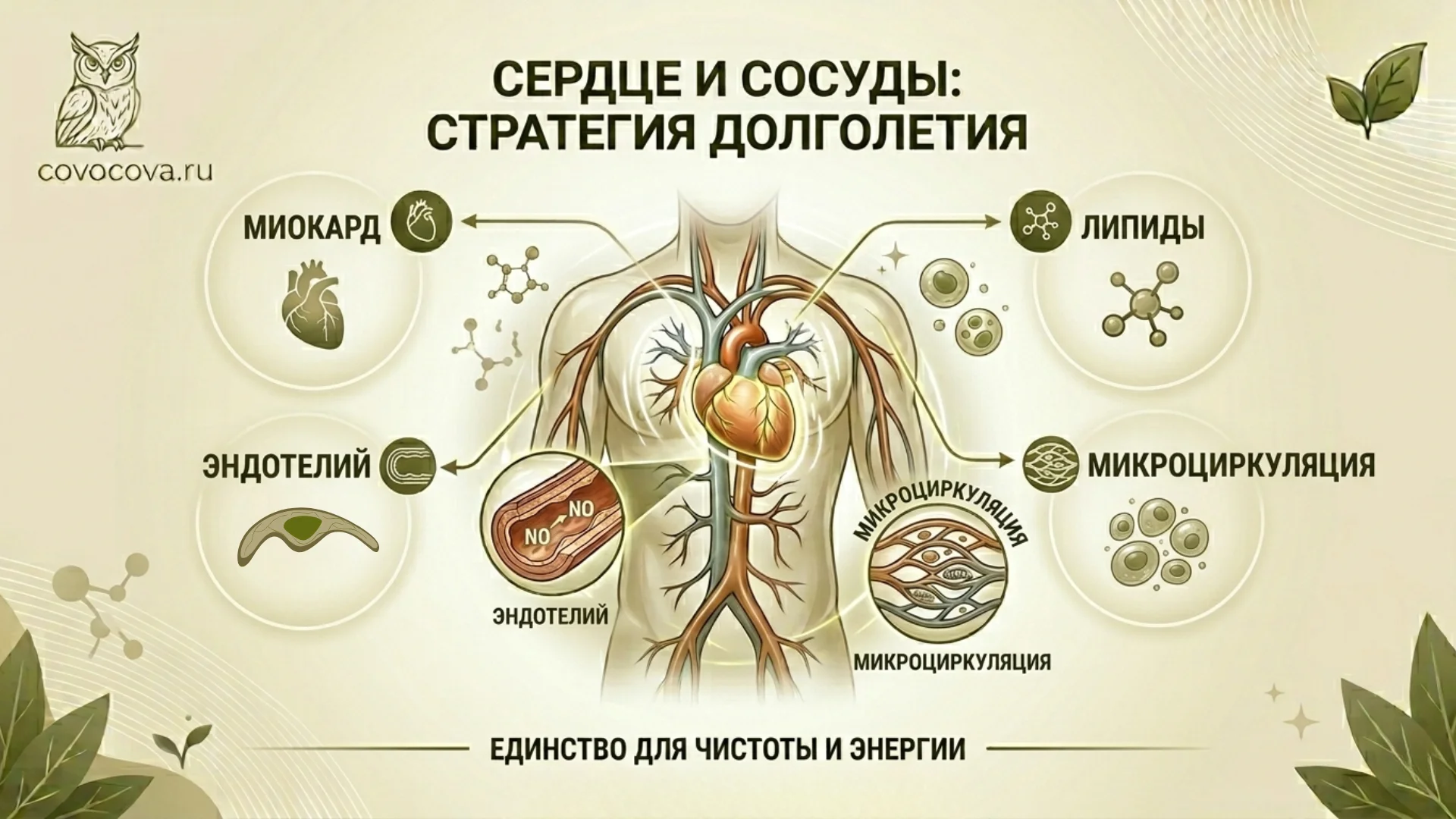 Чистые сосуды и здоровье сердца: стратегия поддержки